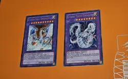 Yugioh Cyber End Dragon Cyber Twin Secret Rare LCGX-EN181 EN180 Near Mint 1st Ed - Image 1