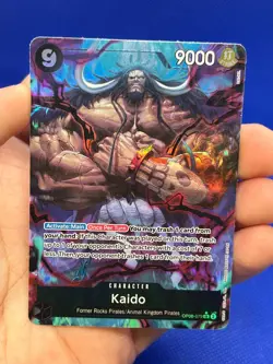 One Piece Two Legends Kaido OP08-079 Parallel Alternate Alt Art Super Rare SR NM - Image 2