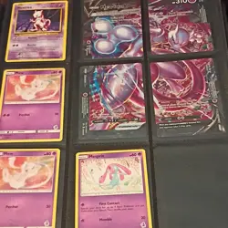 Pokemon TCG Mixed Lot Zacian V, Zamazenta V, Mewtwo V-Union, Trainer Cards - Image 3