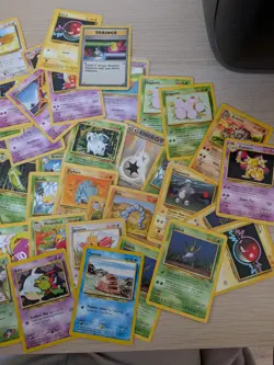 POKEMON CARD BUNDLE + POKEBALL BINDER - DIFFERENT SET ERAS - NO DUPLICATES - Image 5