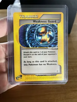Pokemon TCG Aquapolis Weakness Guard 141/147 e-Card 2002 Uncommon English - Image 1