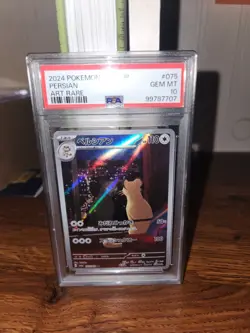 PSA 10 Persian Art Rare AR 075/064 Night Wanderer Japanese SV6a Pokemon Card TCG - Image 3