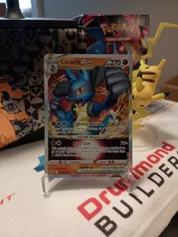 Lucario VSTAR SWSH214 SWSH: Sword & Shield Promo Cards Holo - Image 3