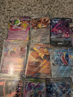 Pokemon TCG EX/V Card Lot x28 English Ultra Rare Bundle NM Team - Image 3