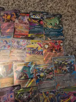 Pokemon TCG EX/V Card Lot x28 English Ultra Rare Bundle NM Team - Image 4