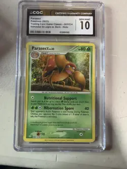 CGC GEM MINT 10 Pinsir 007/034 Trading Card Game Classic Holo - Image 1