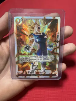 Dragon Ball Super Card Game Vegeta Final Explosion Extra B13-102 Holo Bandai - Image 1