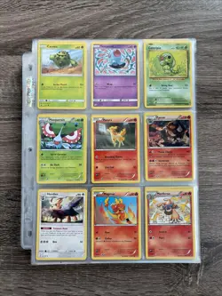 Pokemon Card Lot ~200 Cards Across Various Sets 24 Pages (lot 2/2) - Image 1