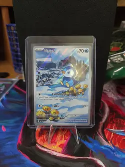 Piplup 098/094 Illustration Rare Holo NM/M Pokemon Card Full Art 🔥 - Image 1