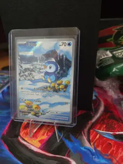 Piplup 098/094 Illustration Rare Holo NM/M Pokemon Card Full Art 🔥 - Image 3