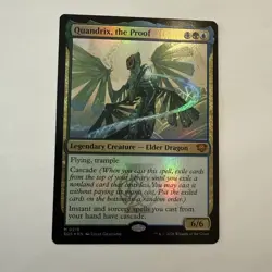 Quandrix, the Proof FOIL 218 Secrets of Strixhaven SOS MTG Mythic Unplayed Mint - Image 1