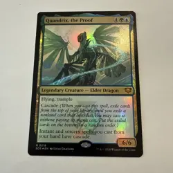 Quandrix, the Proof FOIL 218 Secrets of Strixhaven SOS MTG Mythic Unplayed Mint - Image 2