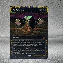Wizards of the Coast Ad Nauseam Mystical Archive Extended Art Foil EN 0025 - Image 1
