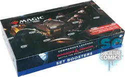 Magic the Gathering Commander Legends Baldur's Gate Set Booster Box Sealed - Image 1
