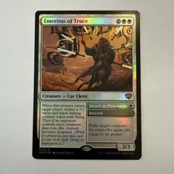 Emeritus of Truce FOIL 13 Secrets of Strixhaven SOS MTG Mythic Unplayed Mint NM - Image 1