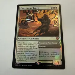 Emeritus of Truce FOIL 13 Secrets of Strixhaven SOS MTG Mythic Unplayed Mint NM - Image 2