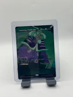 MTG, Taunting Challenge $3 ORDER MIN 46 NM (Borderless Avatar the Last Airbender - Image 1