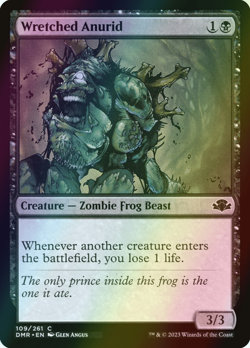 MTG Wretched Anurid Foil ** Dominaria Remastered ** English - Image 1