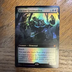 Ancient Greenwarden (Extended Art) Zendikar Rising Foil - Image 1