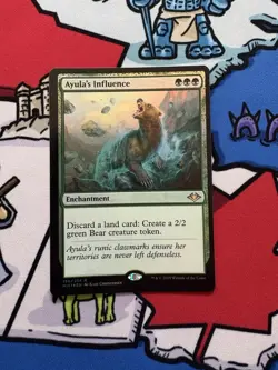 Ayula’s Influence x1 Mtg Foil Modern Horizons - Image 1