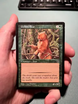 MTG: Golden Bear - Portal Second Age - C - - Image 1