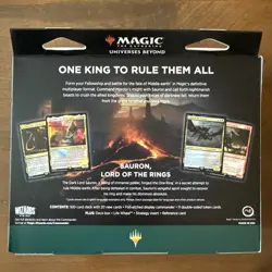 Magic: The Gathering MTG Lord of the Rings Commander Deck The Hosts of Mordor - Image 2