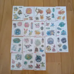 Pokemon Cards Advanced Generation Water Stickers Bulk Sale Top Sun - Image 1