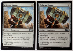 2x Colossus Hammer - Core Set 2020 (M20) - EN - U 223/280 - Image 1