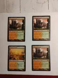4 X Stomping Ground, 1 X Guildpact #165 Rare Nr Mint, 3 X Gatecrashe - Image 1