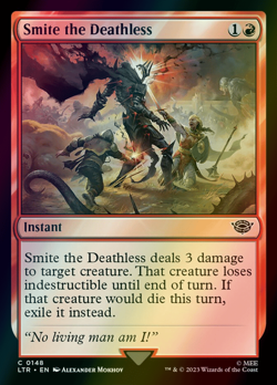 MTG Smite the Deathless Foil ** The Lord of the Rings ** English - Image 1