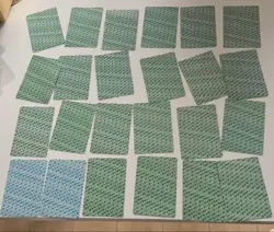 Pokemon Cards Top Sun Back Blue 24 Cards Summary Collection Trading Game - Image 2