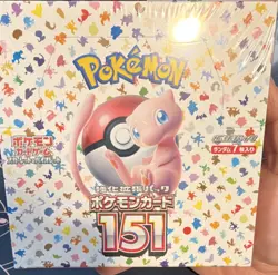 Japanese Pokemon Card 151 Booster Box - SV2a: Pokemon Card 151 (SV2a) - Image 1