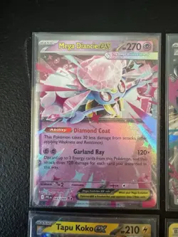 Pokemon TCG Mega Diancie EX Mega Mawile EX Tapu Koko ex Lot Of 6 Cards - Image 2