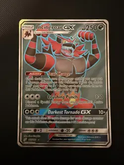 Pokemon Sun & Moon Full Art - Team Up 167/181 Incineroar GX - Image 1