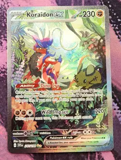 Pokemon: SV01: Scarlet & Violet Base Set: Holofoil Koraidon ex (247/198): LP Con - Image 1