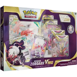 Pokemon - Hisui Zoroark VStar Premium Kollektion 5 Booster - DE NEU OVP SEALED - Image 1