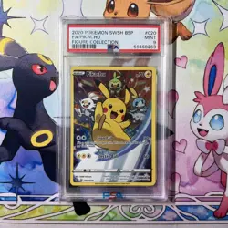 Pokemon PIKACHU #SWSH020 Figure Collection Promo - 2020 Sword & Shield NM PSA 9 - Image 1