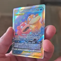 Pokemon TCG Slowpoke & Psyduck GX 35/236 SM-Unified Minds TAG TEAM GX Holo - Image 3