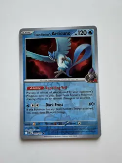 Pokemon TCG Team Rocket’s Articuno Destined Rivals, Reverse Holo 051/182 Card - Image 1
