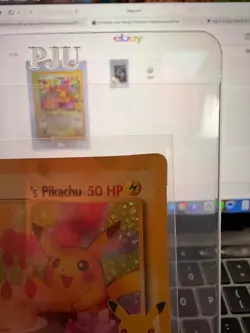 Pokemon Celebrations Birthday Pikachu 24/25 Holo 25th Anniversary Promo NM - Image 3