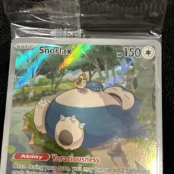 [SEALED] Pokemon TCG Snorlax Holo Full Art Scarlet & Violet 151 Promo 051 - Image 3
