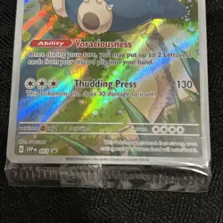[SEALED] Pokemon TCG Snorlax Holo Full Art Scarlet & Violet 151 Promo 051 - Image 4