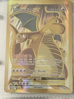 The Pokemon Company Dragonite EX Full Art Holo Ultra Rare Evolutions EN 106/108 - Image 1