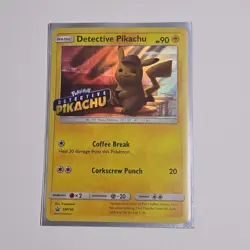 The Pokemon Company Detective Pikachu Promo Holo SM190 90HP EN 2019 - Image 1