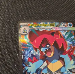 Mega Feraligatr EX SIR 274/217 Ascended Heroes Pokemon TCG - Image 4