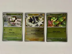 Pokemon Perfect Order Mixed Lot - Reverse Holo Dartrix Luxray and Snivy NM - Image 1