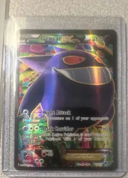 Gengar EX 114/119 Phantom Forces Full Art Holo Ultra Rare Pokemon TCG English - Image 1