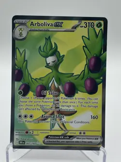 Pokemon Arboliva EX Full Art Ultra Rare Holo 310HP SV10 Destined Rivals 207/182 - Image 1