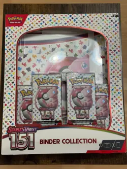 Pokemon TCG Scarlet Violet 151 Binder Collection New Sealed - Image 1