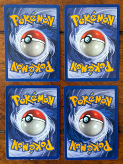(Lot of 4) 1999 Pokemon Bellsprout 49/64 Jungle Regular Vintage TCG - LP - Image 2